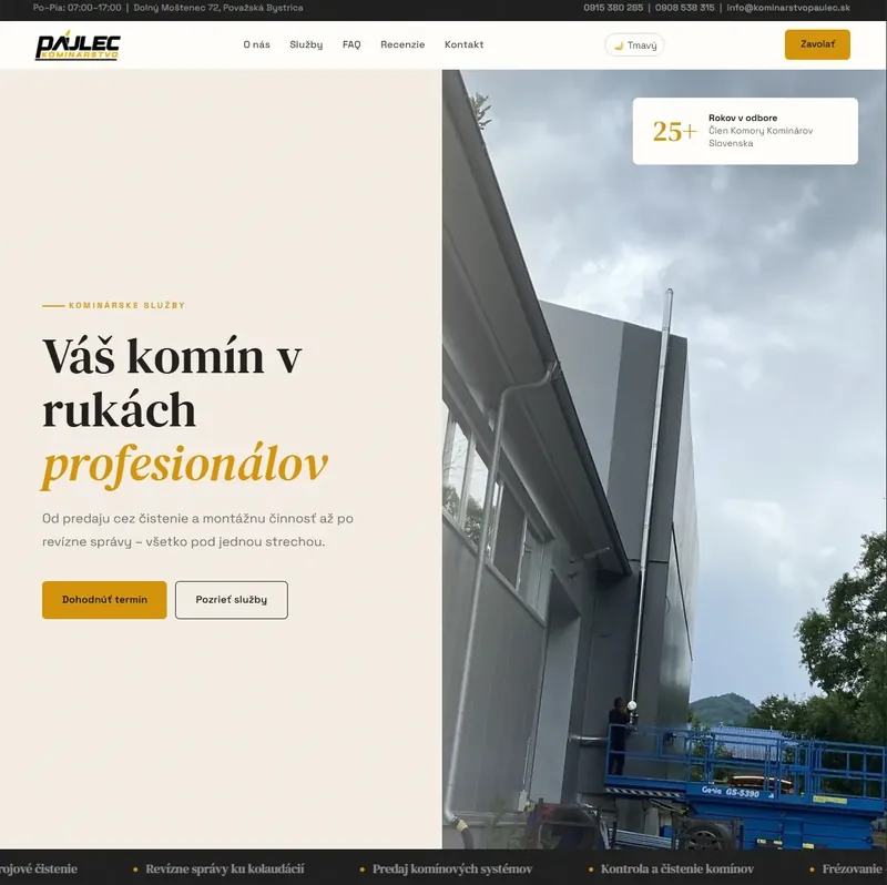 Kominárstvo Paulec